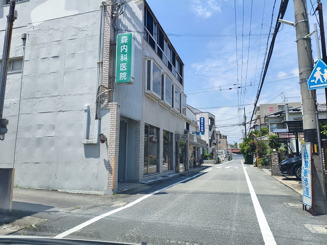 森内科医院まで徒歩約 4分